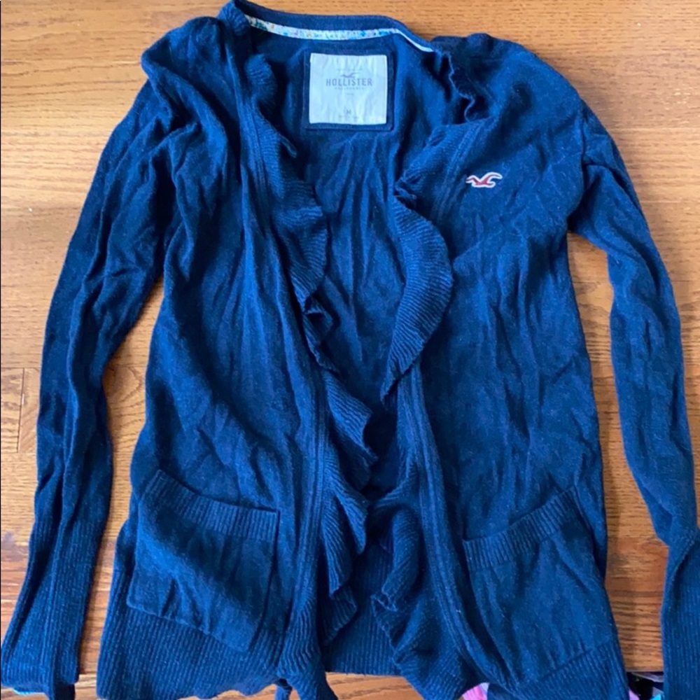 Navy blue cardigan